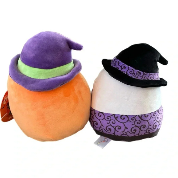 Lot Of 2 NWT SQUISHMALLOWS Mariposa 8” Charlon 9” Halloween Witch Monster Plushy - Picture 4 of 11